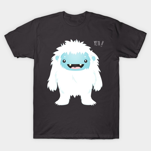 Yeti !! T-Shirt by lunaticpark